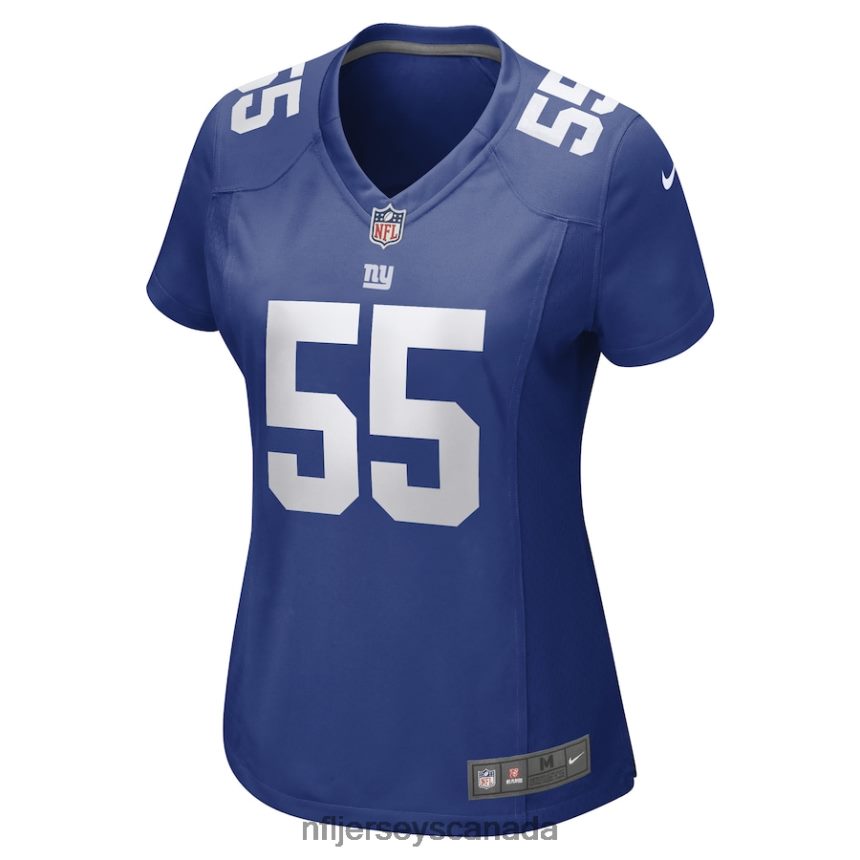 Women New York Giants Jihad Ward Nike Royal Game Player Jersey Clothing NFL TBXFR66234