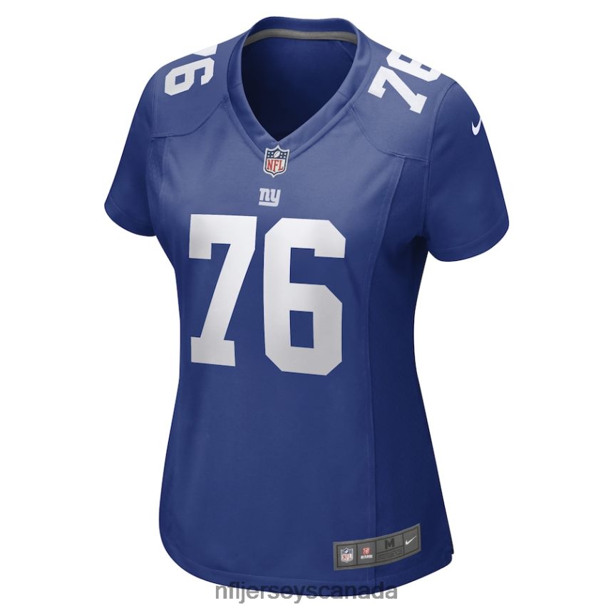 Women New York Giants Jon Feliciano Nike Royal Game Player Jersey Clothing NFL TBXFR64595
