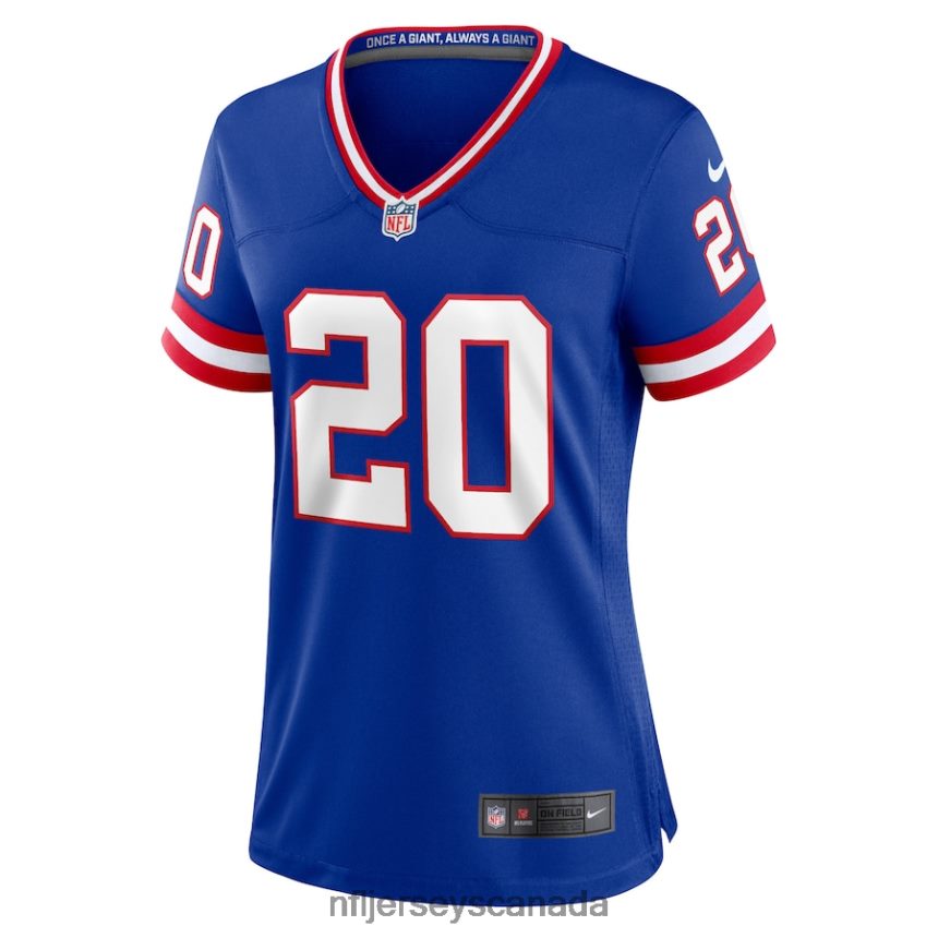 Women New York Giants Julian Love Nike Royal Classic Player Game Jersey Clothing NFL TBXFR61494