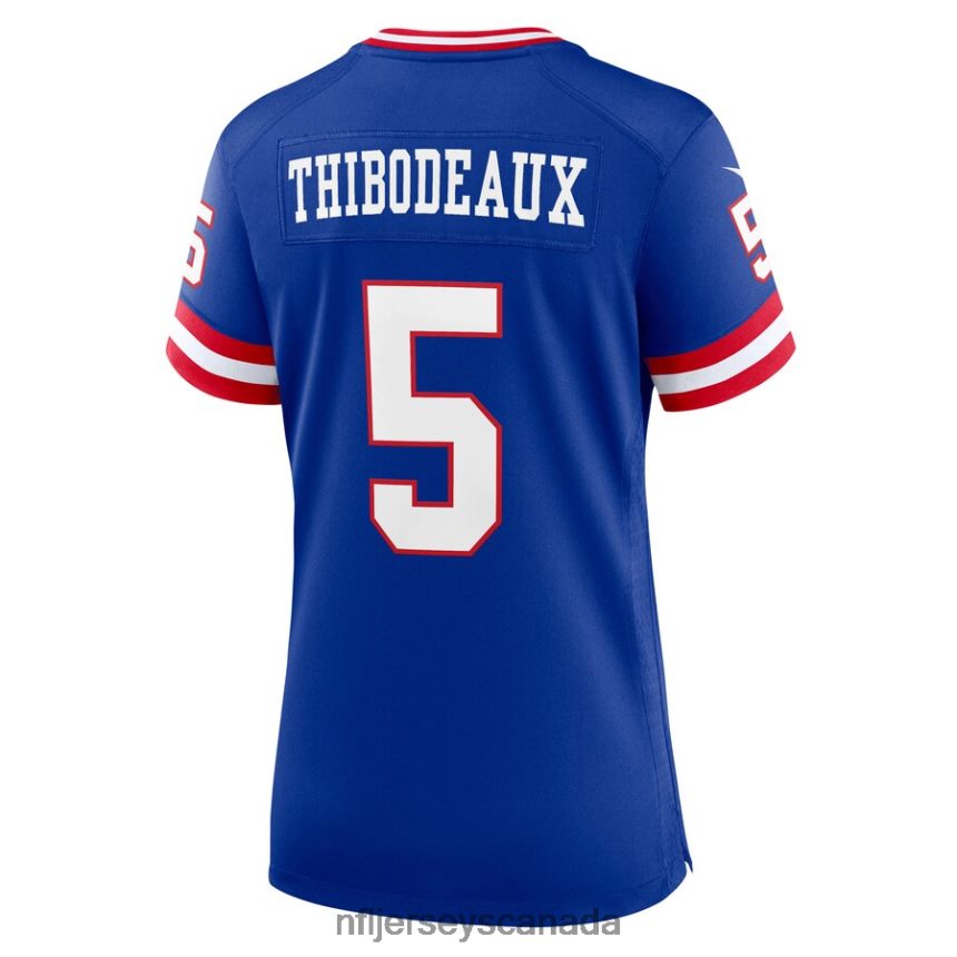 Women New York Giants Kayvon Thibodeaux Nike Royal Classic Player Game Jersey Clothing NFL TBXFR61684