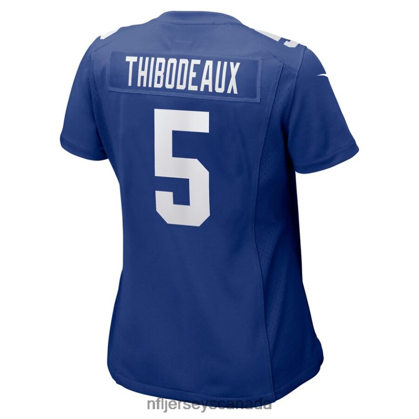 Women New York Giants Kayvon Thibodeaux Nike Royal Game Jersey Clothing NFL TBXFR63015