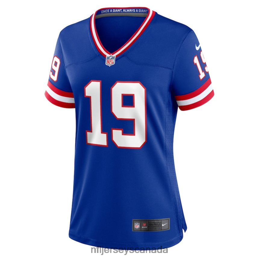 Women New York Giants Kenny Golladay Nike Royal Classic Player Game Jersey Clothing NFL TBXFR64998