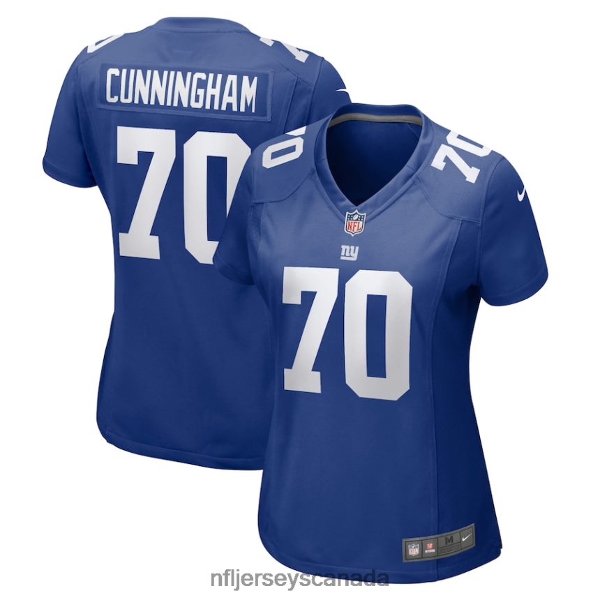 Women New York Giants Korey Cunningham Nike Royal Home Game Player Jersey Clothing NFL TBXFR66545