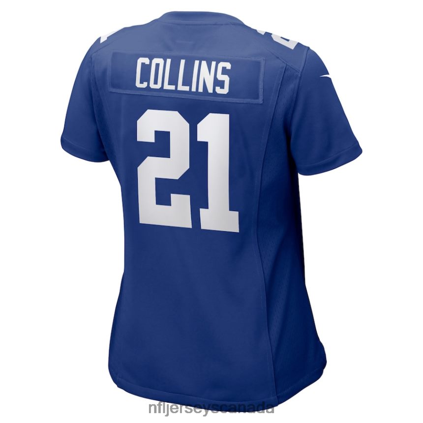 Women New York Giants Landon Collins Nike Royal Home Game Player Jersey Clothing NFL TBXFR63936