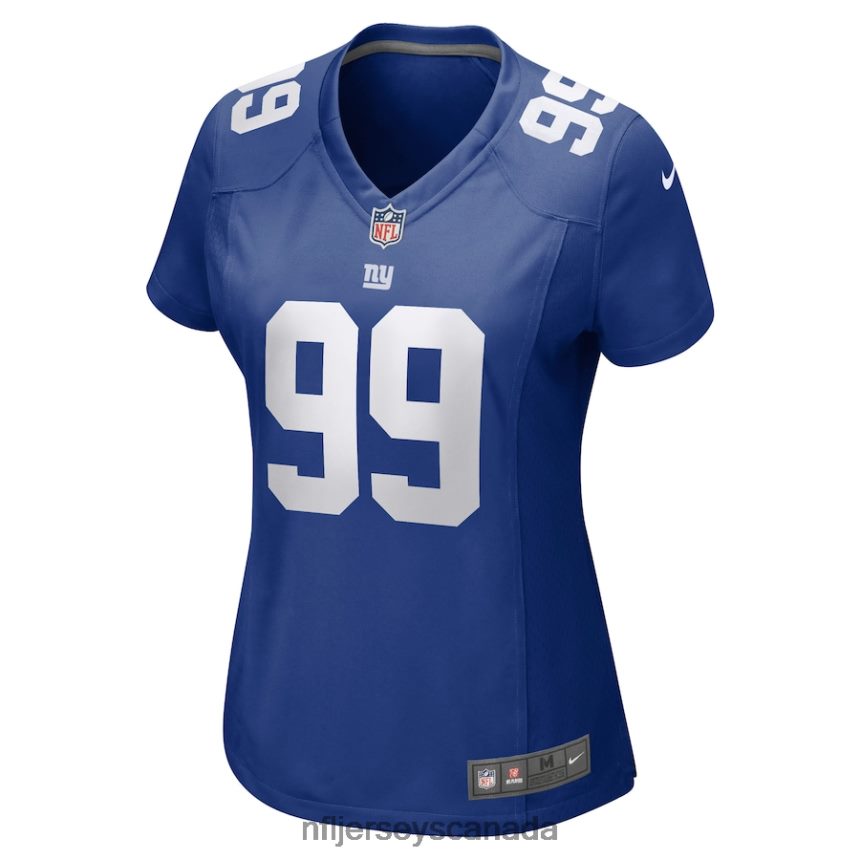 Women New York Giants Leonard Williams Nike Royal Game Jersey Clothing NFL TBXFR66261