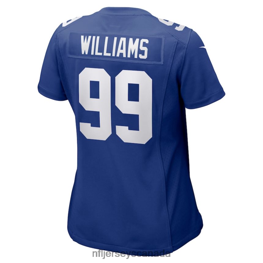 Women New York Giants Leonard Williams Nike Royal Game Jersey Clothing NFL TBXFR66261