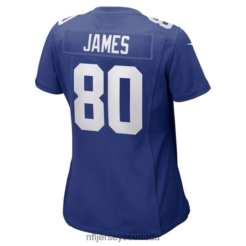 Women New York Giants Richie James Nike Royal Game Player Jersey Clothing NFL TBXFR64274