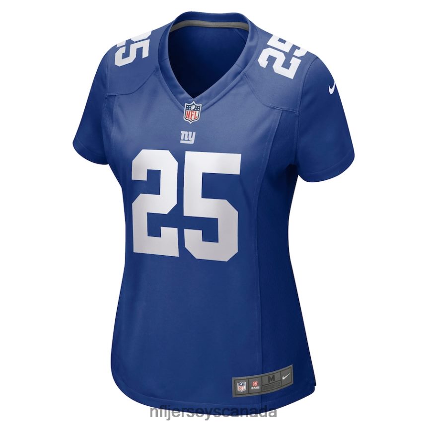 Women New York Giants Rodarius Williams Nike Royal Game Player Jersey Clothing NFL TBXFR66511