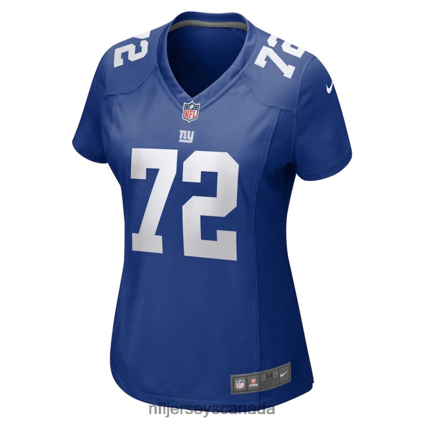 Women New York Giants Solomon Kindley Nike Royal Home Game Player Jersey Clothing NFL TBXFR66850