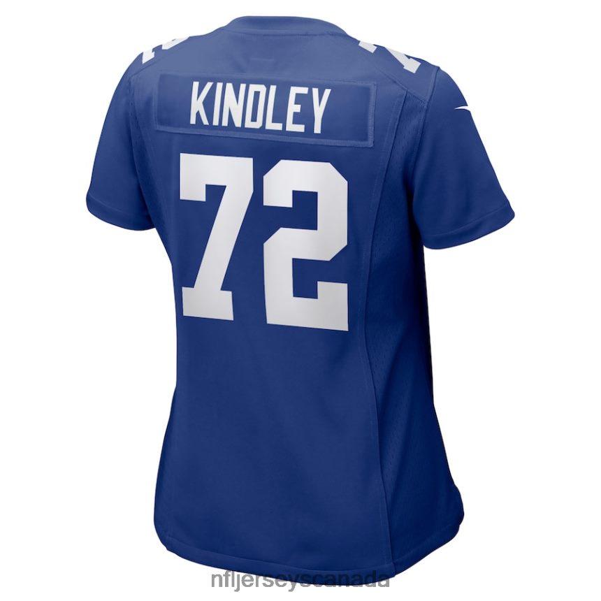 Women New York Giants Solomon Kindley Nike Royal Home Game Player Jersey Clothing NFL TBXFR66850