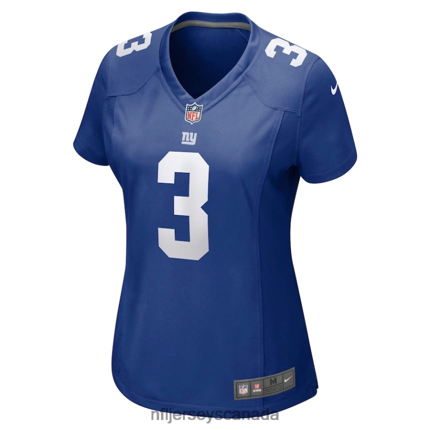 Women New York Giants Sterling Shepard Nike Royal Game Player Jersey Clothing NFL TBXFR64246