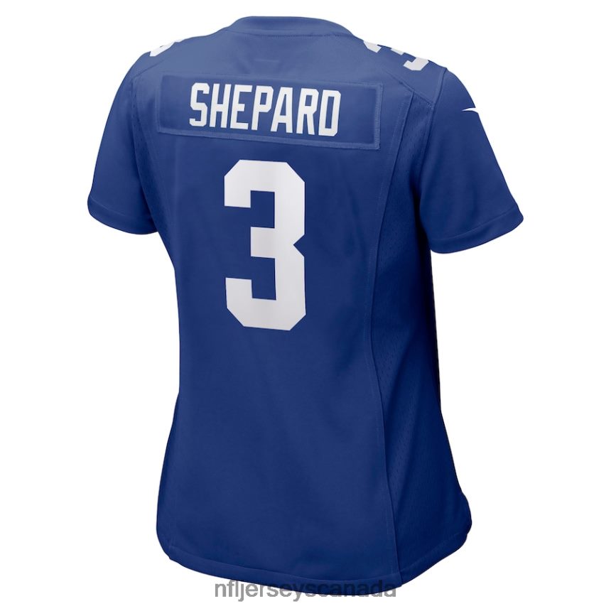Women New York Giants Sterling Shepard Nike Royal Game Player Jersey Clothing NFL TBXFR64246