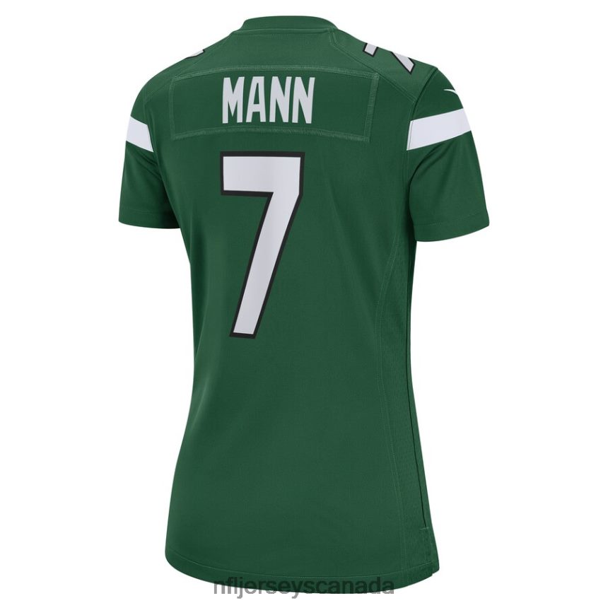 Women New York Jets Braden Mann Nike Gotham Green Game Jersey Clothing NFL TBXFR65064