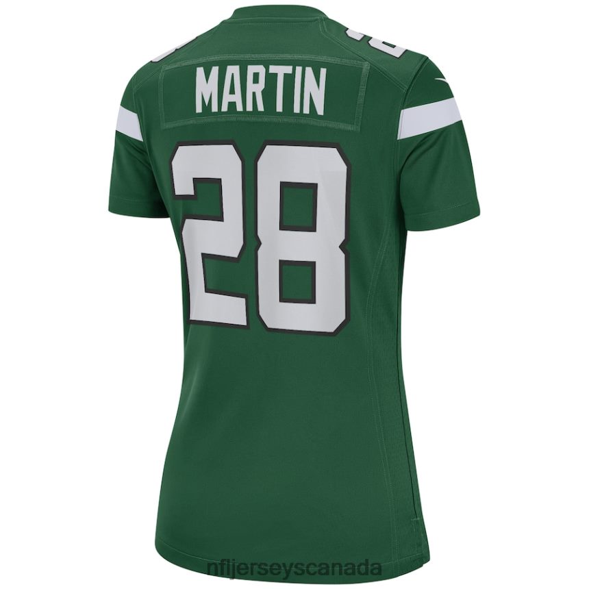 Women New York Jets Curtis Martin Nike Gotham Green Game Retired Player Jersey Clothing NFL TBXFR64733