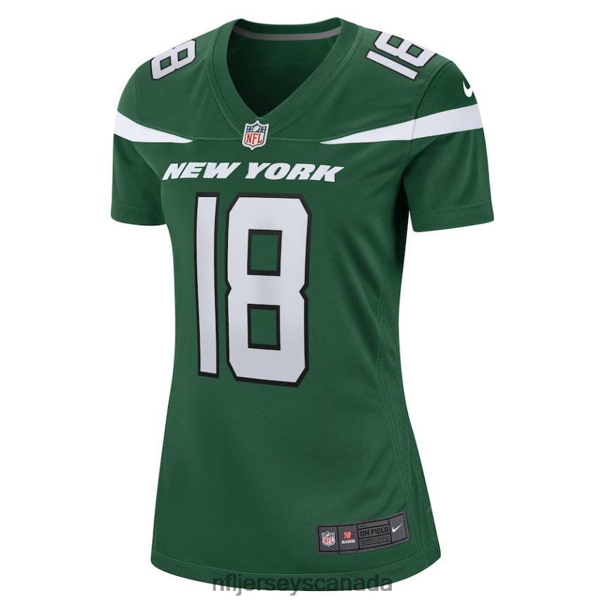 Women New York Jets Diontae Spencer Nike Gotham Green Game Player Jersey Clothing NFL TBXFR65054