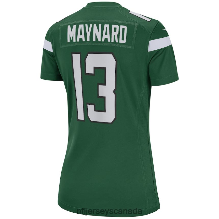 Women New York Jets Don Maynard Nike Gotham Green Game Retired Player Jersey Clothing NFL TBXFR65051