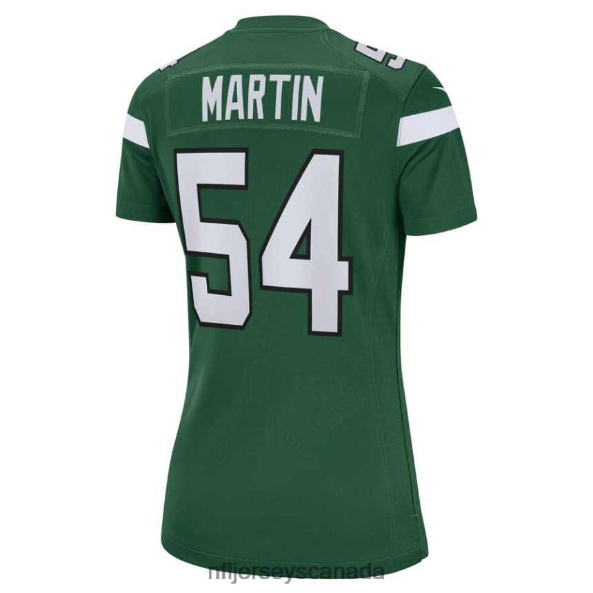 Women New York Jets Jacob Martin Nike Gotham Green Game Jersey Clothing NFL TBXFR65061