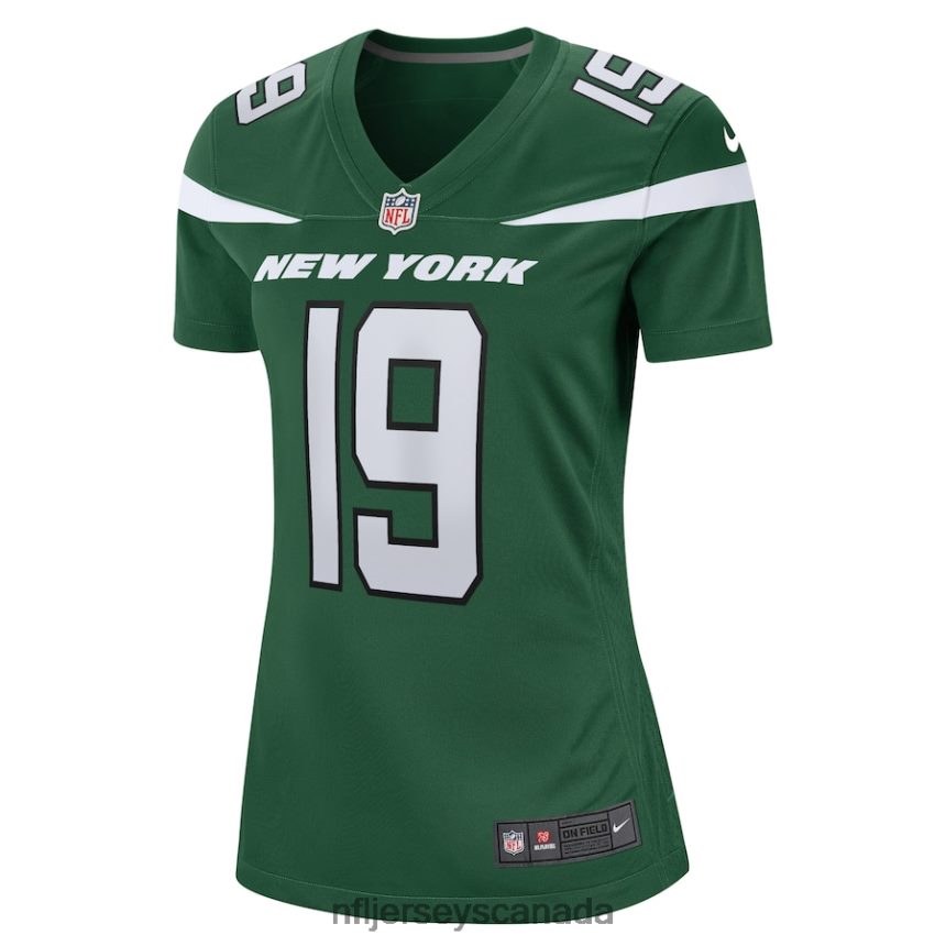 Women New York Jets Joe Flacco Nike Gotham Green Player Game Jersey Clothing NFL TBXFR65005