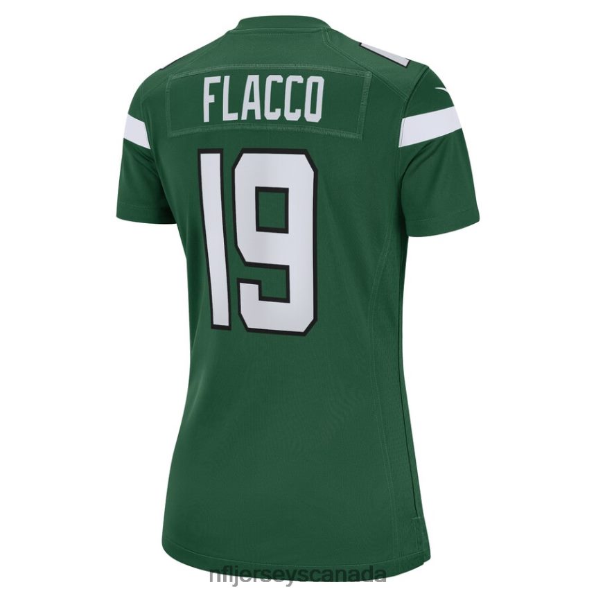 Women New York Jets Joe Flacco Nike Gotham Green Player Game Jersey Clothing NFL TBXFR65005