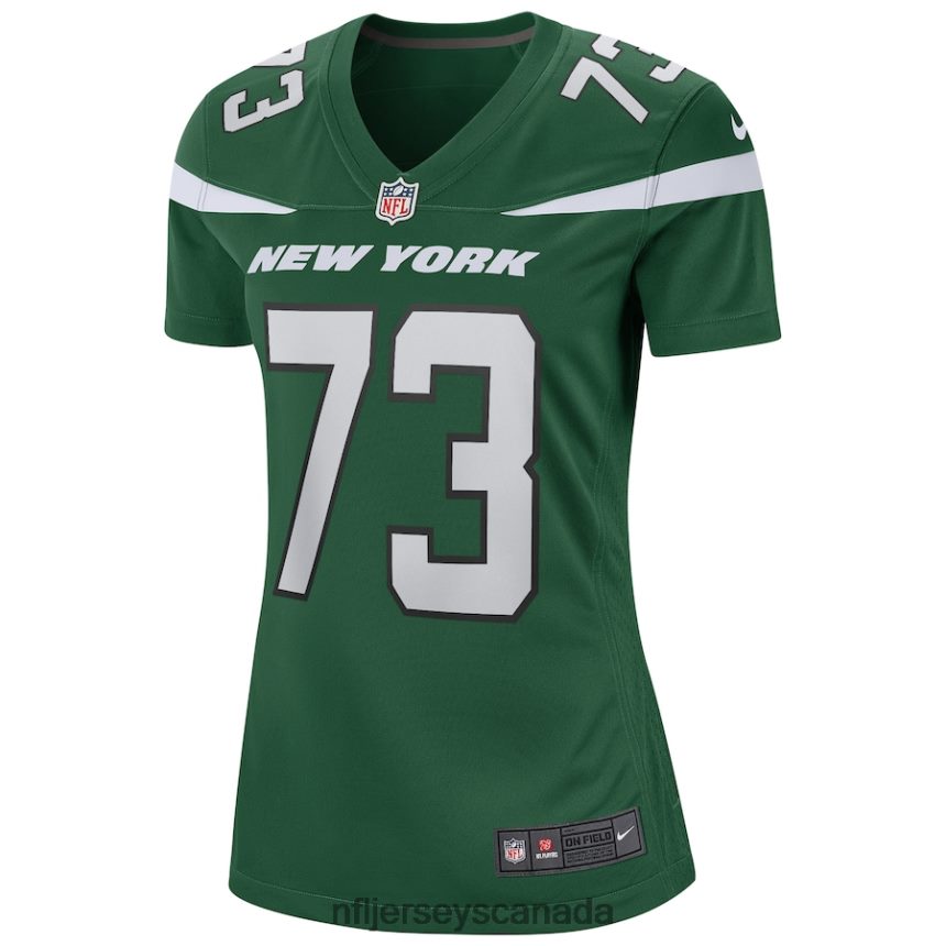 Women New York Jets Joe Klecko Nike Gotham Green Game Retired Player Jersey Clothing NFL TBXFR63100