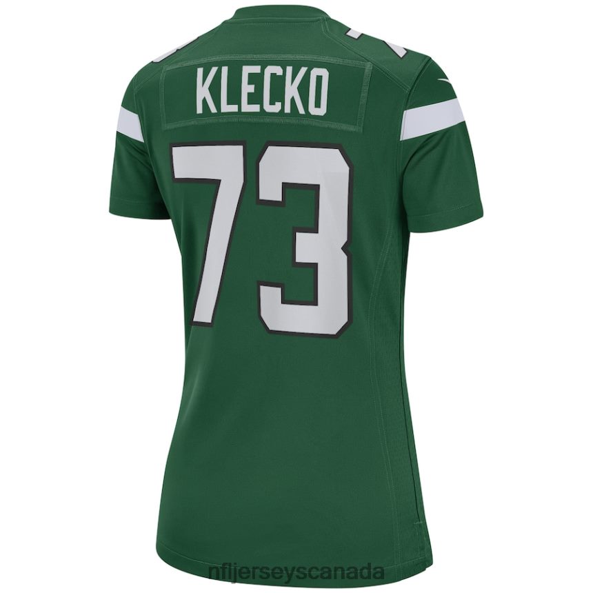Women New York Jets Joe Klecko Nike Gotham Green Game Retired Player Jersey Clothing NFL TBXFR63100