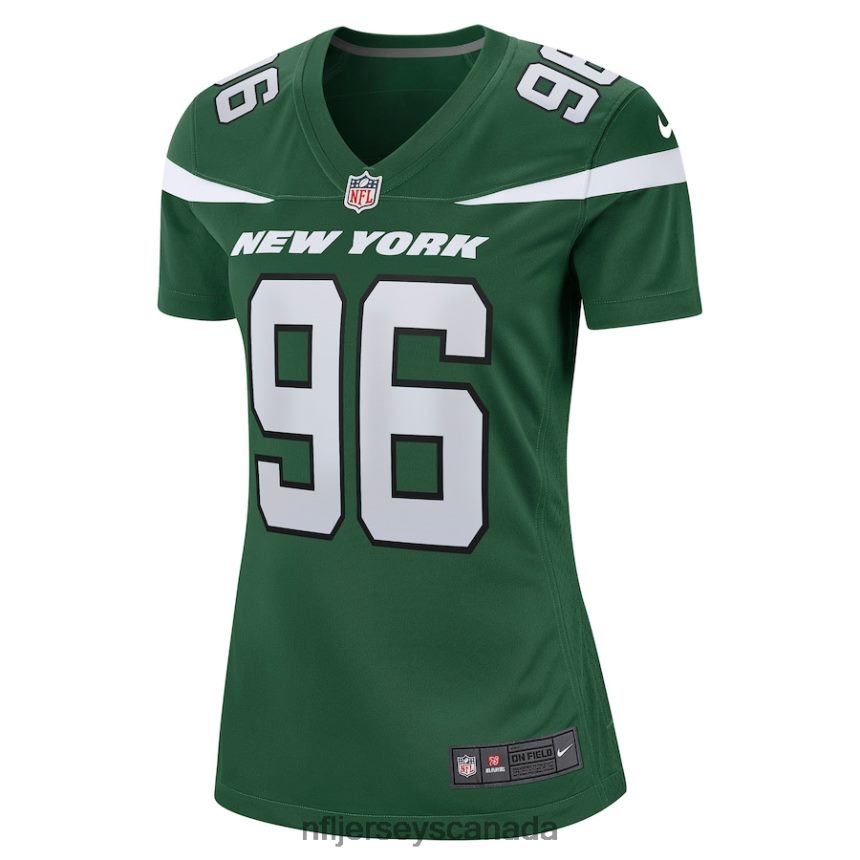 Women New York Jets Jonathan Marshall Nike Gotham Green Game Jersey Clothing NFL TBXFR65042