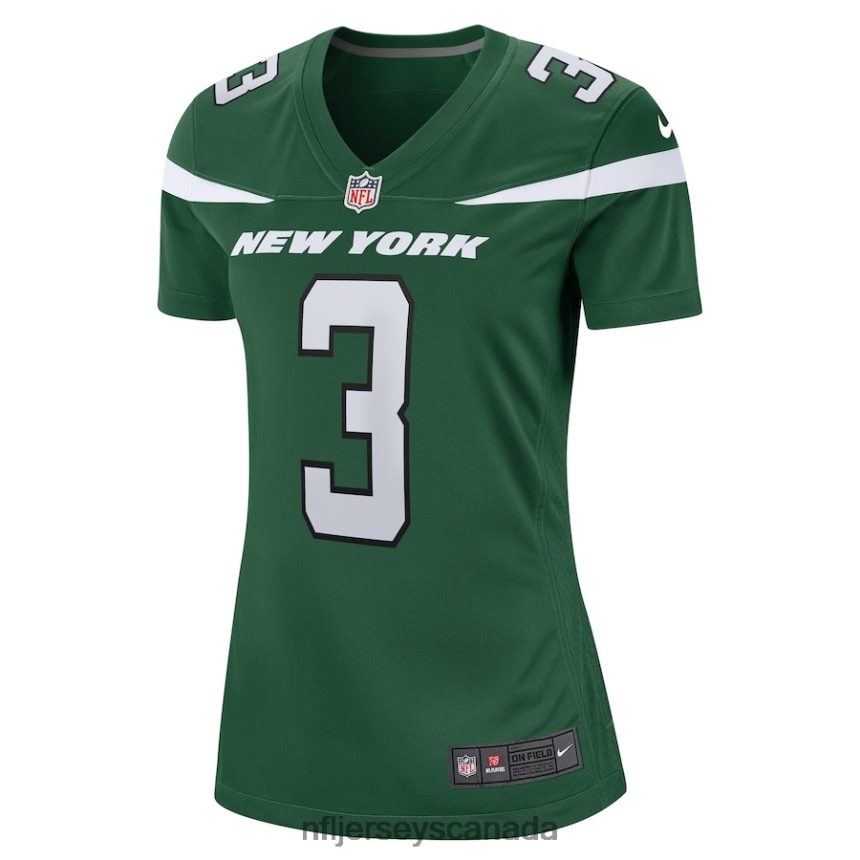 Women New York Jets Jordan Whitehead Nike Gotham Green Game Player Jersey Clothing NFL TBXFR65027