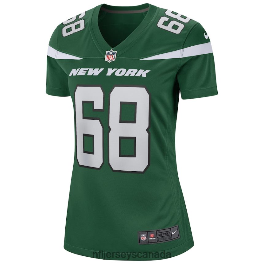 Women New York Jets Kevin Mawae Nike Gotham Green Game Retired Player Jersey Clothing NFL TBXFR65033