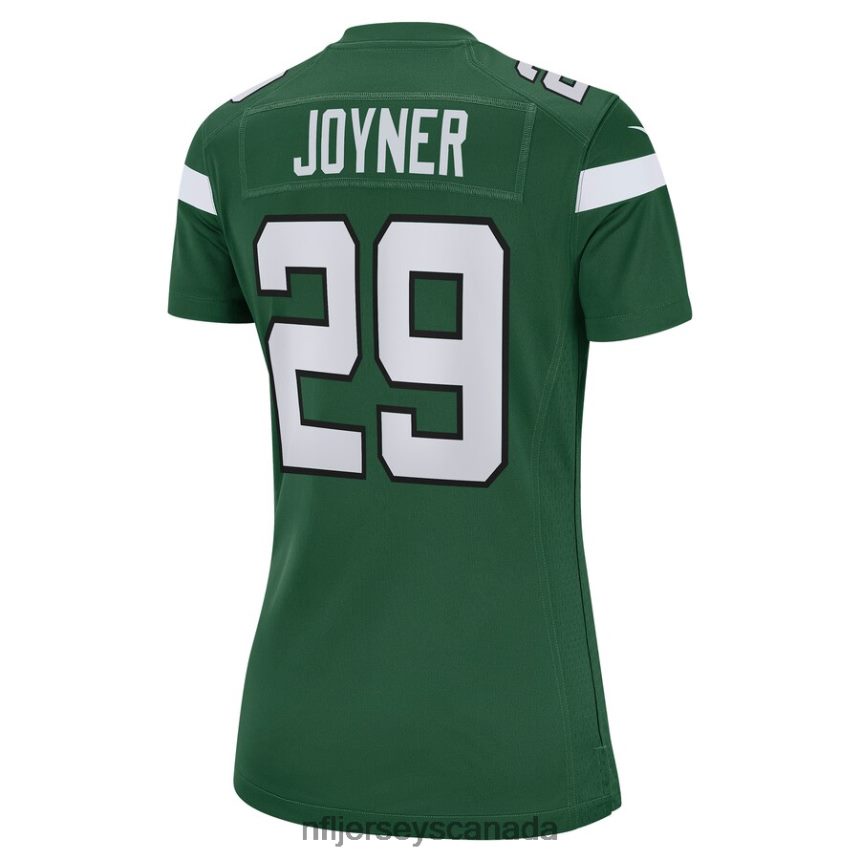 Women New York Jets Lamarcus Joyner Nike Gotham Green Game Jersey Clothing NFL TBXFR65037