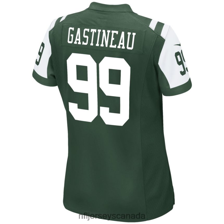 Women New York Jets Mark Gastineau Nike Green Retired Game Jersey Clothing NFL TBXFR65069