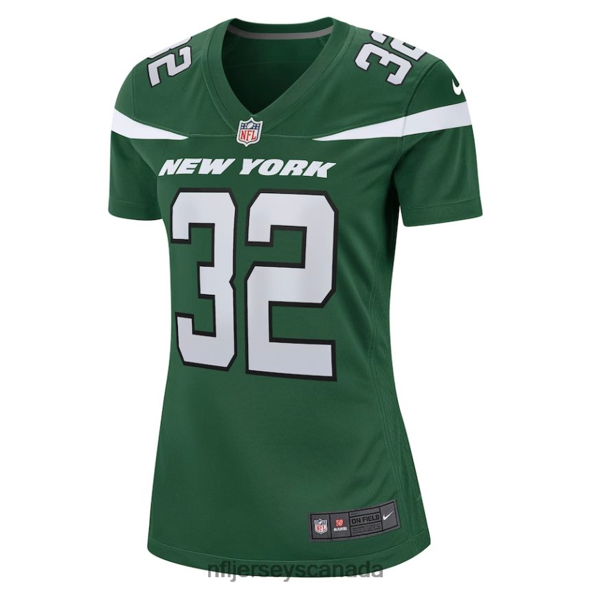Women New York Jets Michael Carter Nike Gotham Green Game Jersey Clothing NFL TBXFR63235