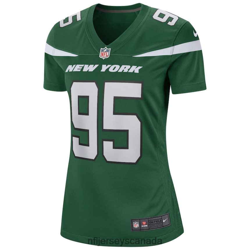 Women New York Jets Quinnen Williams Nike Gotham Green Game Jersey Clothing NFL TBXFR63738