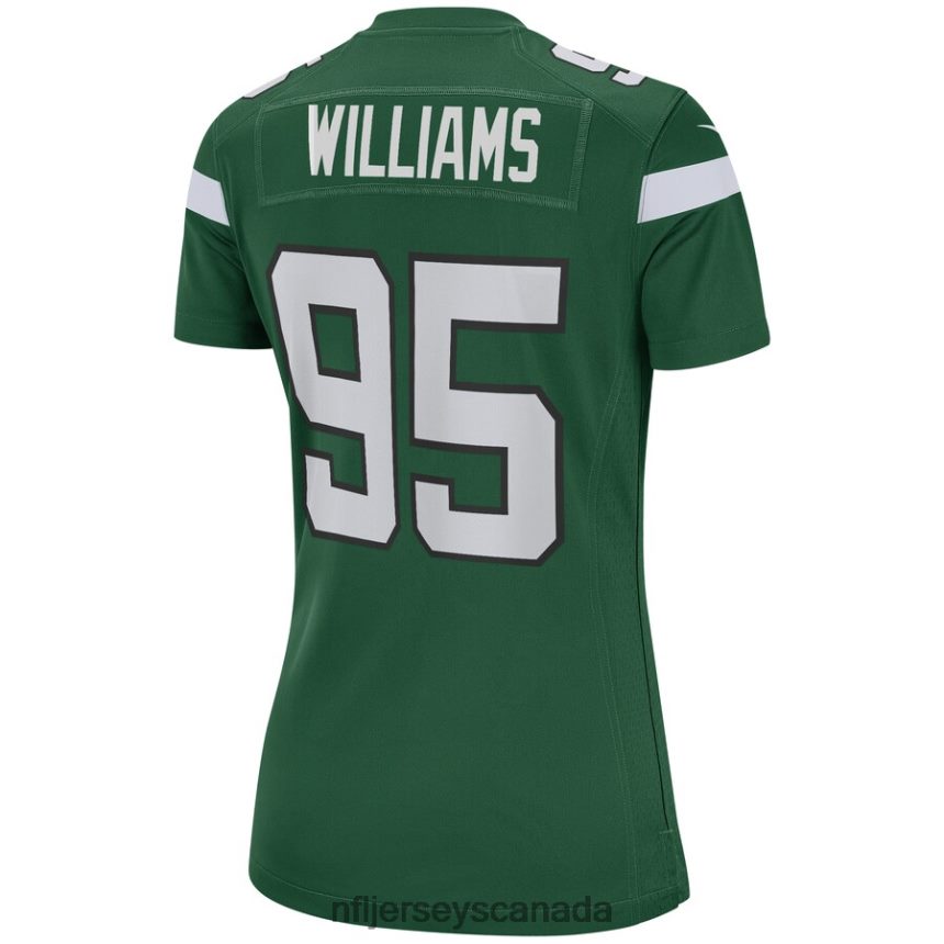 Women New York Jets Quinnen Williams Nike Gotham Green Game Jersey Clothing NFL TBXFR63738