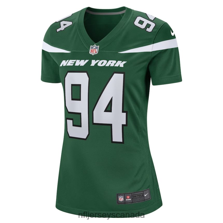 Women New York Jets Solomon Thomas Nike Gotham Green Game Jersey Clothing NFL TBXFR64744