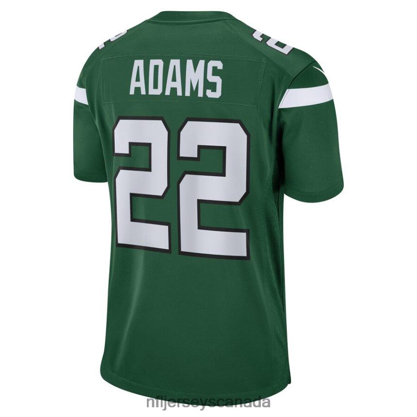 Women New York Jets Tony Adams Nike Gotham Green Game Player Jersey Clothing NFL TBXFR65034