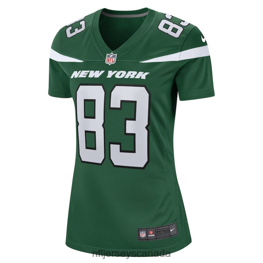 Women New York Jets Tyler Conklin Nike Gotham Green Game Jersey Clothing NFL TBXFR63977