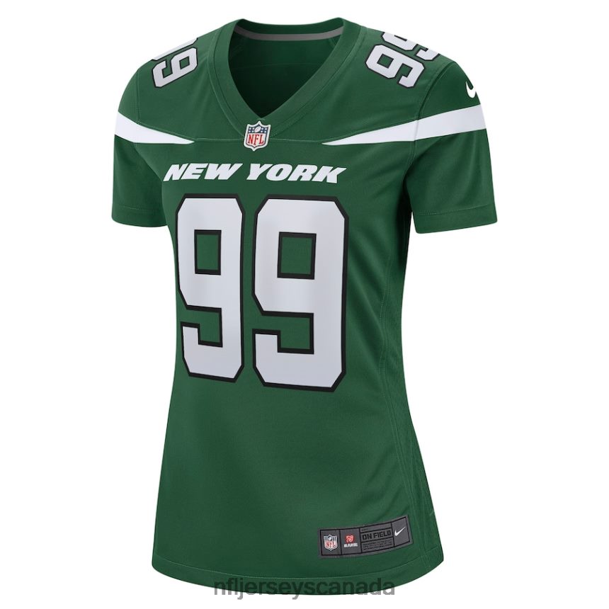 Women New York Jets Vinny Curry Nike Gotham Green Game Jersey Clothing NFL TBXFR65048