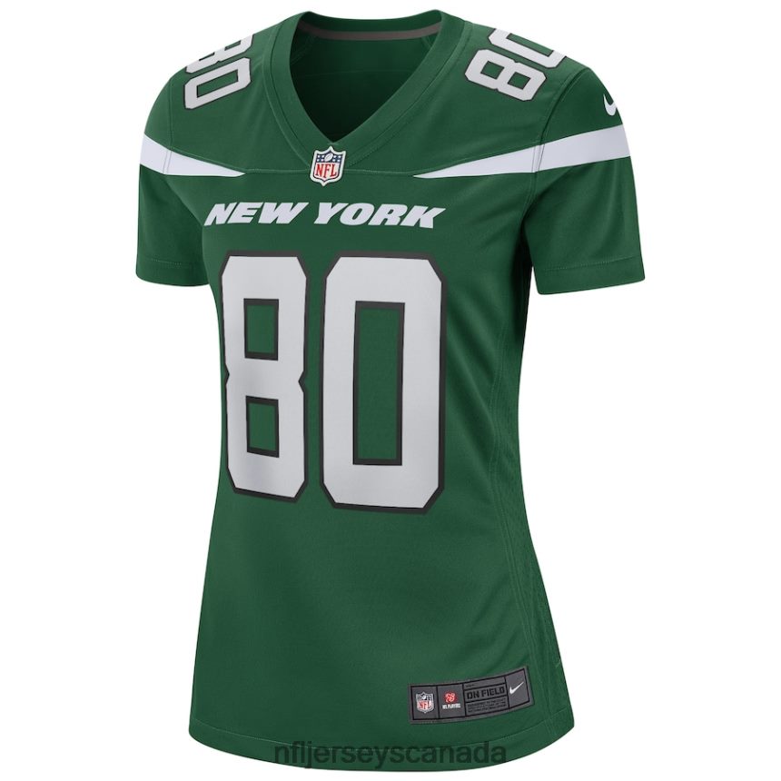 Women New York Jets Wayne Chrebet Nike Gotham Green Game Retired Player Jersey Clothing NFL TBXFR64732