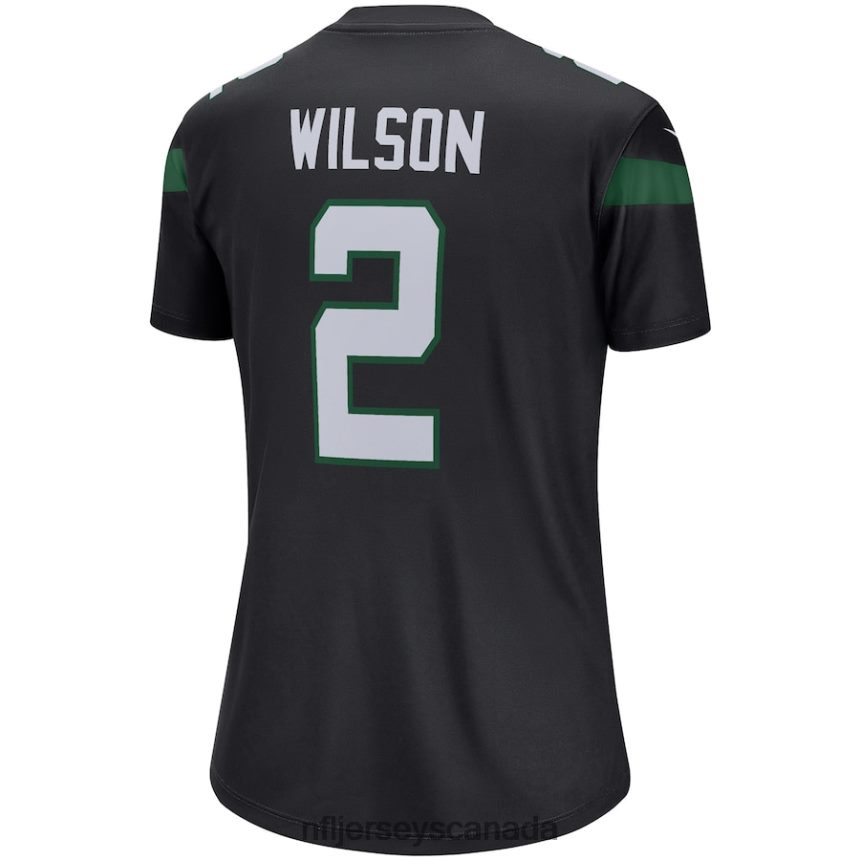 Women New York Jets Zach Wilson Nike Black Legend Jersey Clothing NFL TBXFR63780