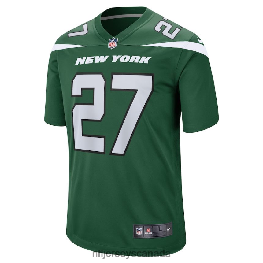 Women New York Jets Zonovan Knight Nike Gotham Green Game Player Jersey Clothing NFL TBXFR63978