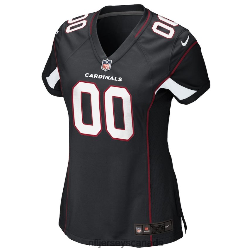 Women Nike Black Arizona Cardinals Alternate Custom Game Jersey Clothing NFL TBXFR61065