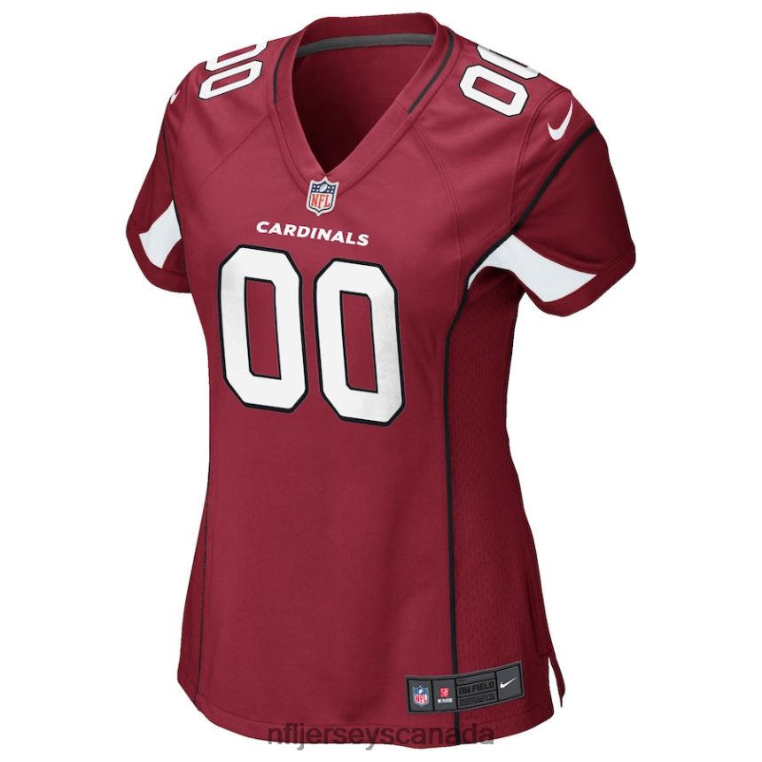 Women Nike Cardinal Arizona Cardinals Custom Game Jersey Clothing NFL TBXFR63227