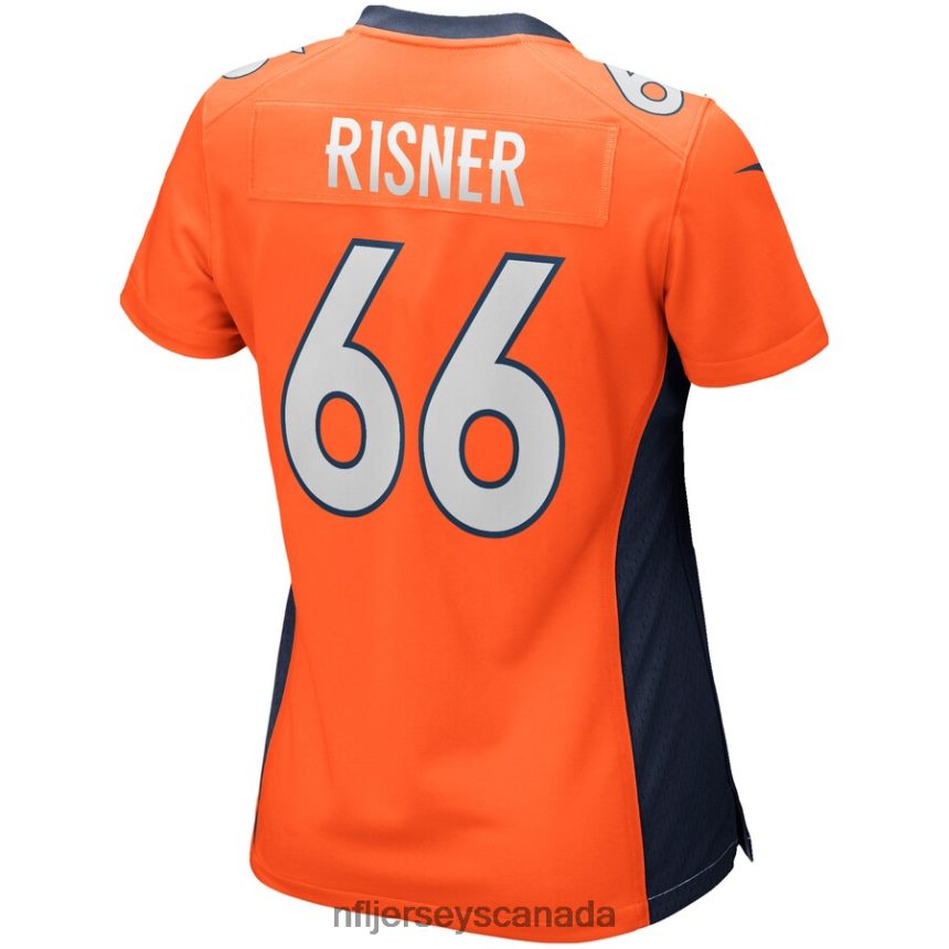 Women Nike Dalton Risner Orange Denver Broncos Game Jersey Clothing NFL TBXFR66156