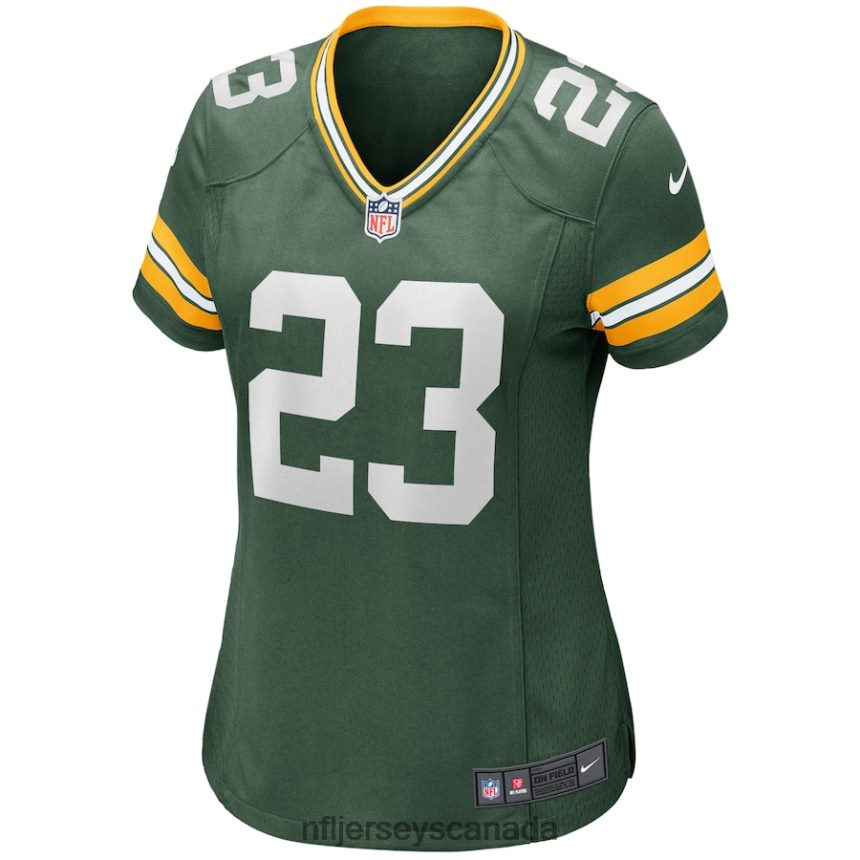 Women Nike Jaire Alexander Green Green Bay Packers Game Jersey Clothing NFL TBXFR61053
