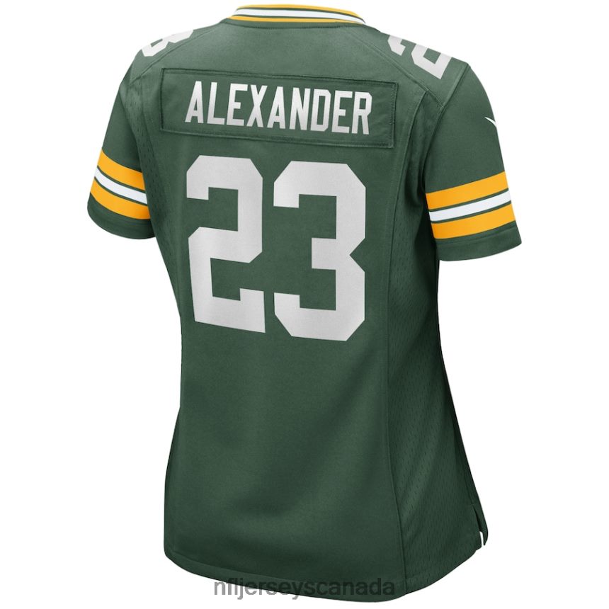 Women Nike Jaire Alexander Green Green Bay Packers Game Jersey Clothing NFL TBXFR61053