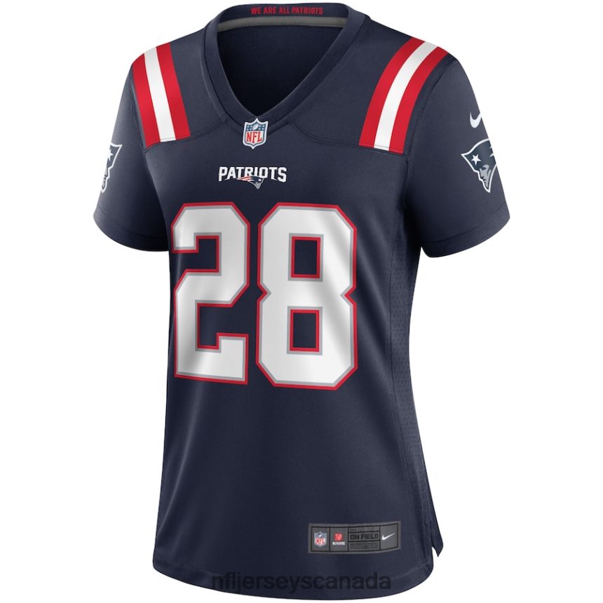 Women Nike James White New England Patriots Navy Game Jersey Clothing NFL TBXFR65121