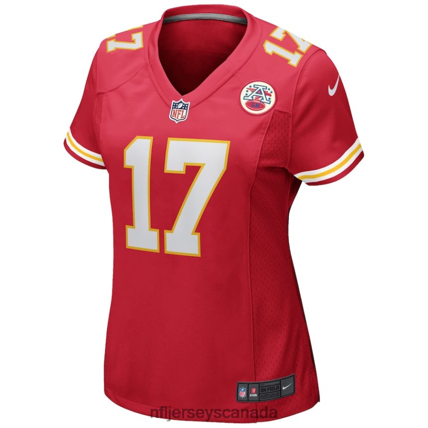 Women Nike Mecole Hardman Red Kansas City Chiefs Game Jersey Clothing NFL TBXFR62240
