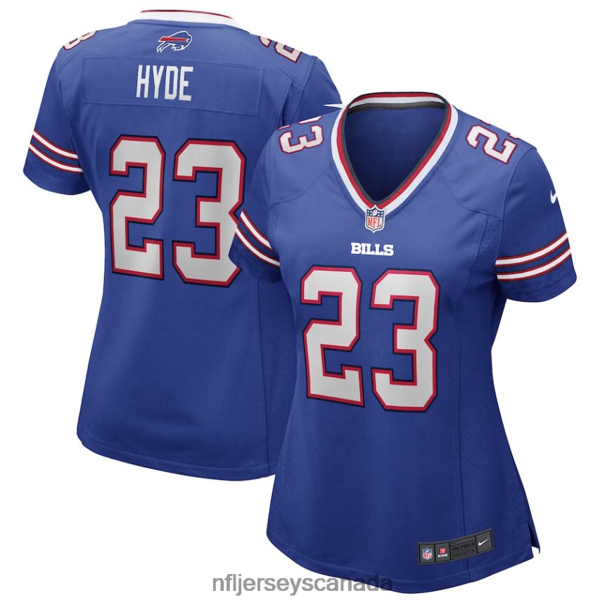Women Nike Micah Hyde Royal Buffalo Bills Game Jersey Clothing NFL TBXFR62959
