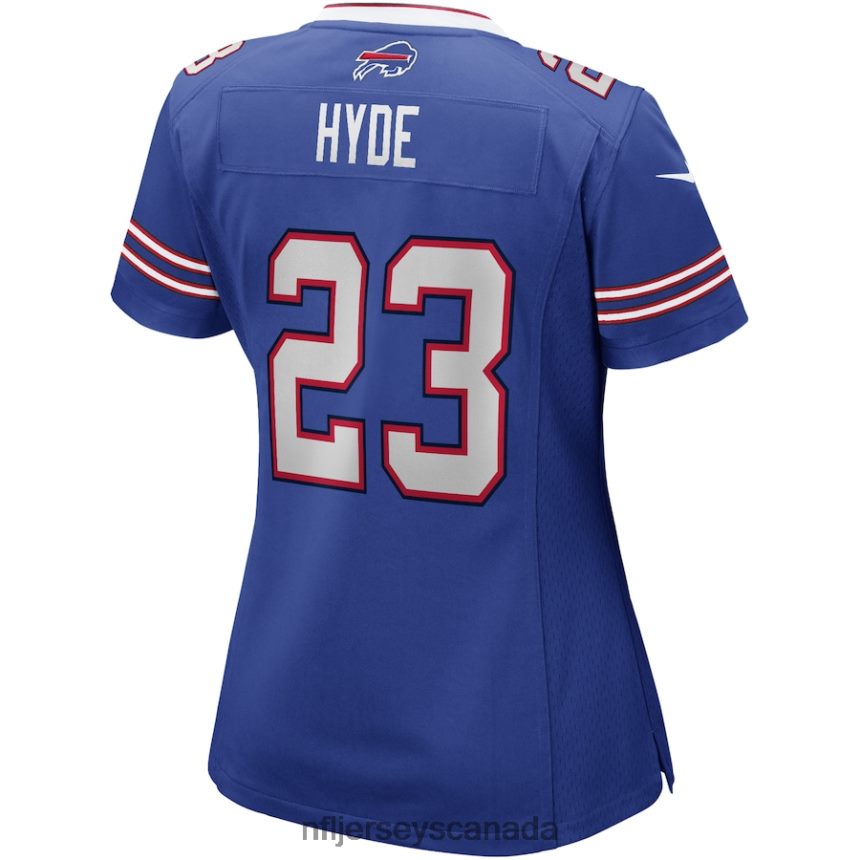 Women Nike Micah Hyde Royal Buffalo Bills Game Jersey Clothing NFL TBXFR62959