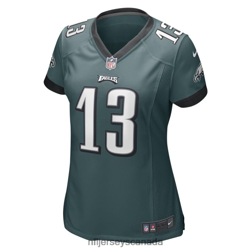 Women Philadelphia Eagles Auden Tate Nike Midnight Green Game Player Jersey Clothing NFL TBXFR66597